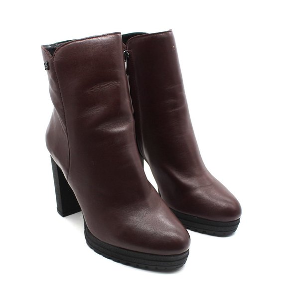 tessi lug sole platform booties